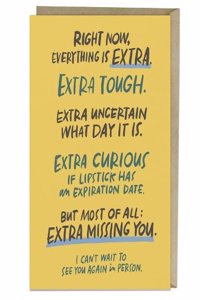 6-Pack Em & Friends Extra Missing You Greeting Cards