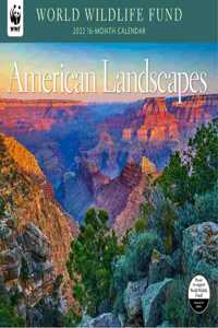 American Landscapes WWF 2022 Wall Calendar