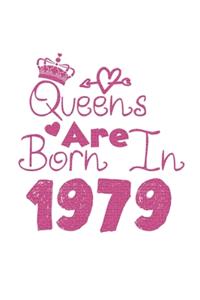 Queens Are Born In 1979 Notebook