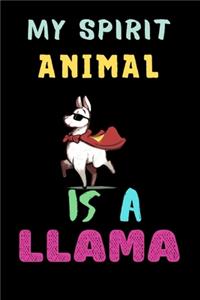 my spirit animal is a llama