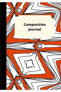 Composition Notebook Blank Wide Lined Journal