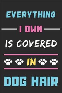 Everything I Own is Covered In Dog Hair