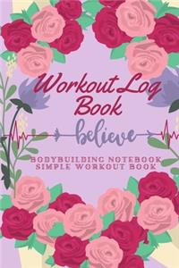 Workout Log Book