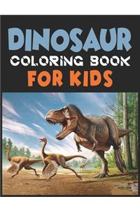 Dinosaur Coloring Book For Kids