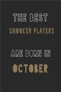 The Best Snooker players are Born in October journal