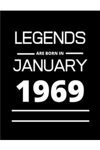 LEGENDS are born in January 1969