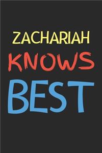 Zachariah Knows Best