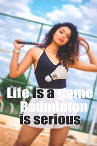Badminton Notebook