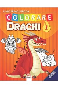 Il mio primo libro da colorare - Dinosauri 1 - Edizione notturna