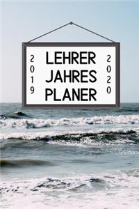 Lehrer Jahres Planer 2019 2020