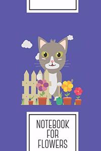 Notebook for Flowers