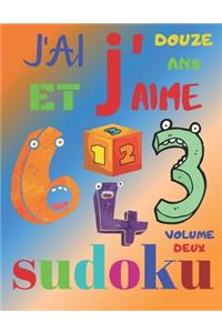 J'ai douze ans et j'aime sudoku volume deux