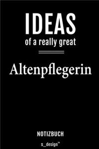 Notizbuch für Altenpfleger / Altenpflegerin