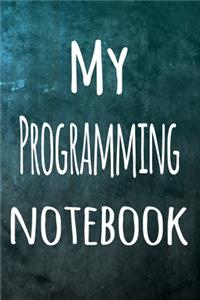 My Programming Notebook