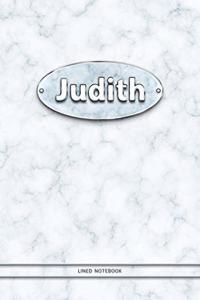 Judith - Lined Notebook