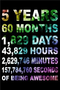 5 Years Of Being Awesome