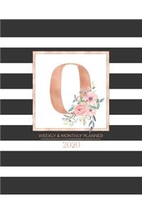 Weekly & Monthly Planner 2020 O