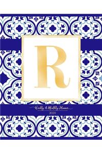 Weekly & Monthly Planner 2020 R