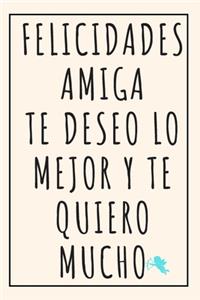 Cuaderno Con Mensaje Para Amigas