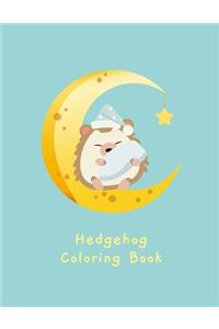 Hedgehog Coloring Book