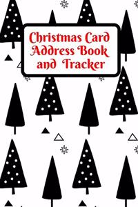 Christmas Card Address Book and Tracker