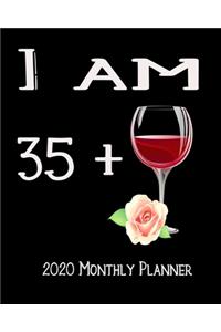 I Am 35+ 2020 Monthly Planner