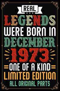 Real Legends Were Born In December 1973 One Of A Kind Limited Edition All Original Parts