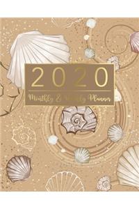2020 Monthly & Weekly Planner