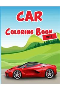 Car Coloring Book Vol 1