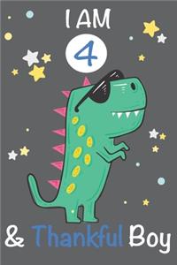 I am 4 and Thankful Boy