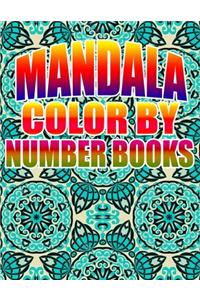 Mandala Color by Number Books
