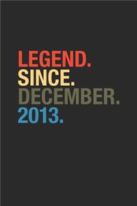 Legend Since December 2013