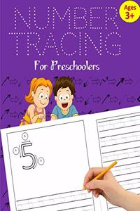 Number Tracing Book for Preschoolers