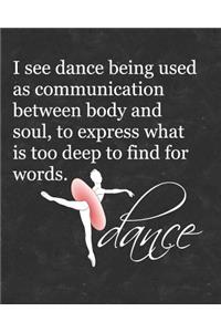 Ballet Attitude Dance Quote