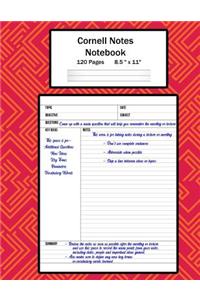 Cornell Notes Notebook