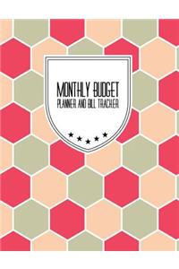 Monthly Budget Planner and Bill Tracker