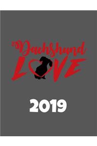 Kalender 2019 - Dachshund