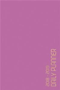 2018 - 2019 Daily Planner