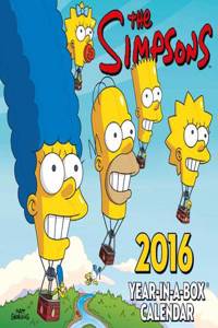 The Official the Simpsons 2016 Desk Block Calendar