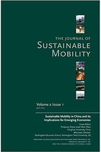 Journal of Sustainable Mobility Vol. 2 Issue 1