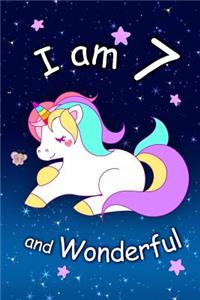 I am 7 and Wonderful