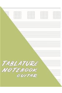 Tablature Notebook Guitar
