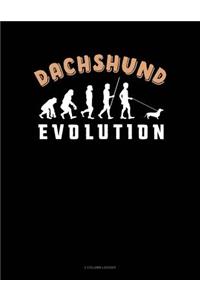 Dachshund Evolution: 3 Column Ledger