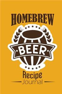 Homebrew Beer Recipe Journal