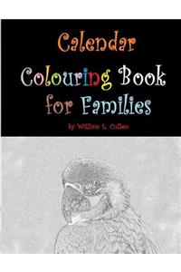 Calendar Colouring Book for Families