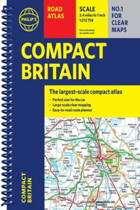 Philip's Compact Britain Road Atlas