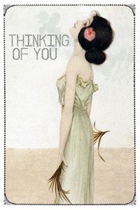 Thinking of You - Greeting Cards, Pkg of 6
