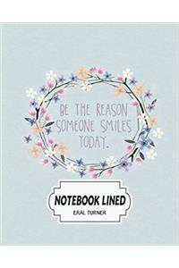 Smiles Notebook: Lined Notebook / Journal / Diary