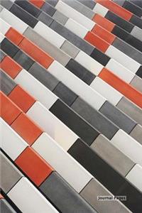 Journal Pages - Red Gray White Design (Bullet Journal)