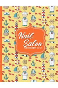 Nail Salon Appointment Book